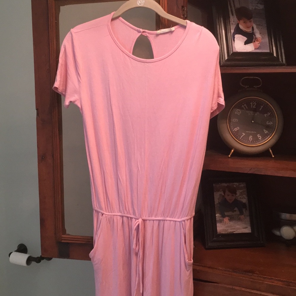 Flamingo boutique pink romper size S